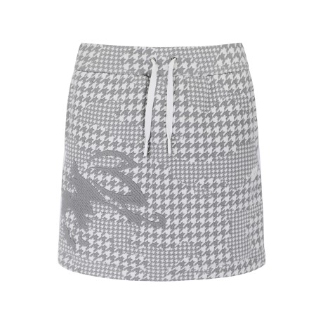 여성 하운드투스 밴딩 패딩 큐롯 스커트