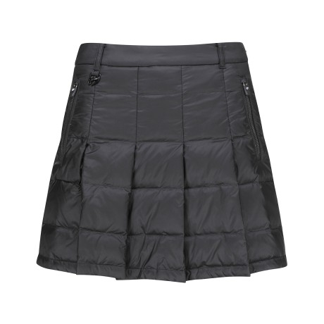 여성 구스다운 플리츠 큐롯 스커트