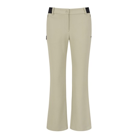 여성 심볼 사이드 밴딩 부츠컷 팬츠