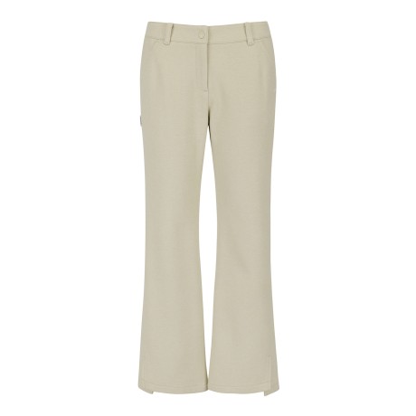 여성 밑단 옆트임 디테일 부츠컷 팬츠