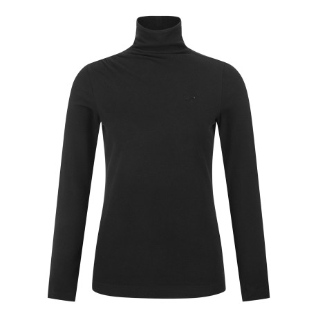 여성 하이넥 베이직 이너 티셔츠