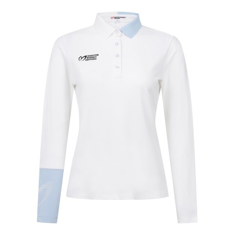 [윤이나 캡슐라인] 여성 로고 컬러 믹스 긴팔 티셔츠