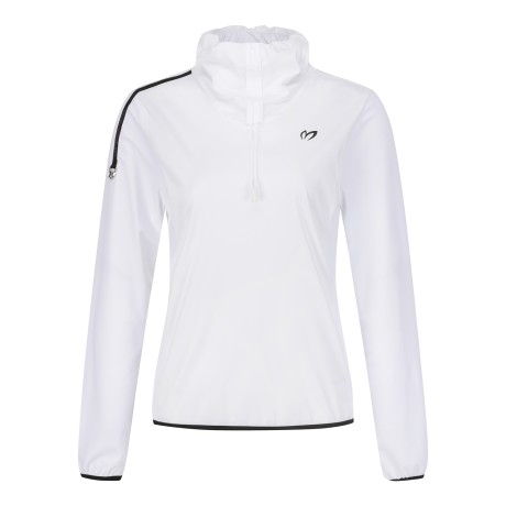 여성 넥 셔링 하이넥 방풍 티셔츠