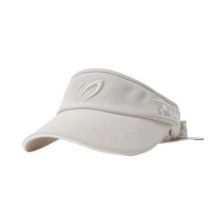 여성 레터링 리본 썬바이저