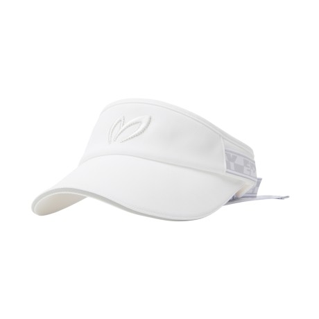 여성 레터링 리본 썬바이저