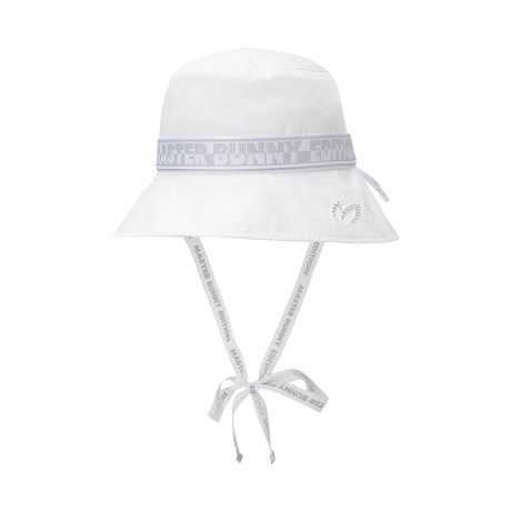 여성 로고 테이핑 슬릿 버킷햇