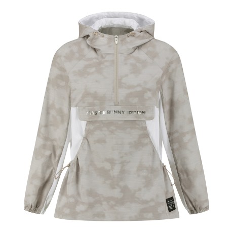 여성 메쉬 블록 스트링 아노락