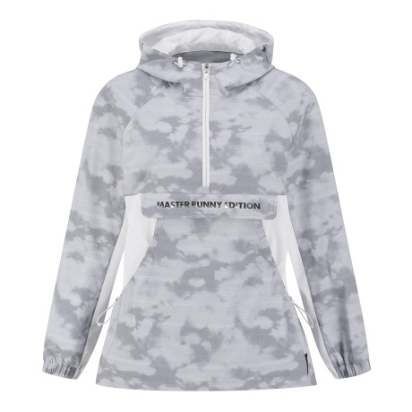 여성 메쉬 블록 스트링 아노락