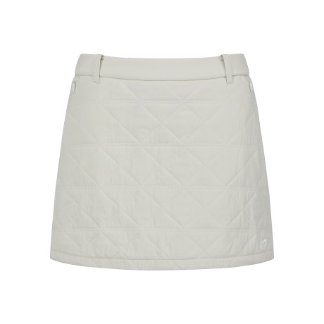 여성 다이아몬드 퀼팅 큐롯 스커트