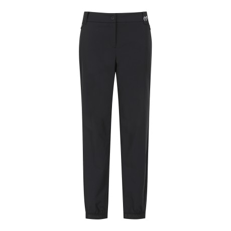 여성 로고 밴딩 스트레치 조거 팬츠