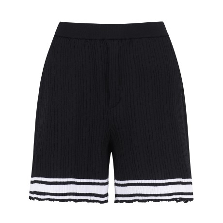 여성 배색 라인 밴딩 쇼츠