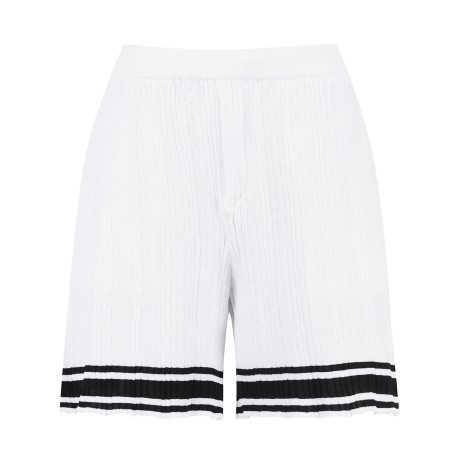 여성 배색 라인 밴딩 쇼츠