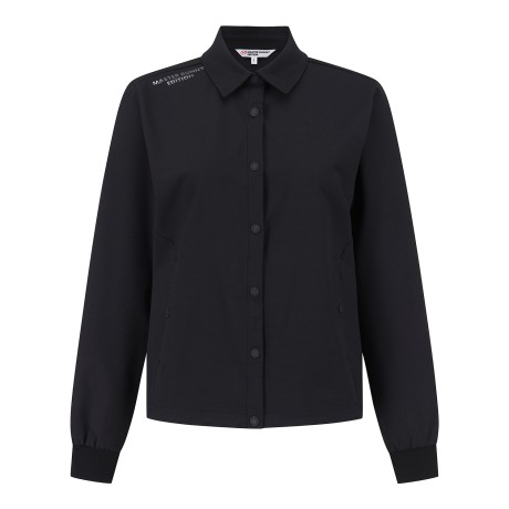 여성 엠보 심볼 스트레치 아우터형 셔츠