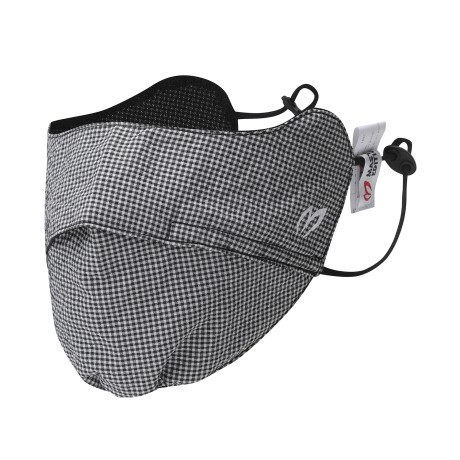 여성 깅엄체크 시어서커 마스크