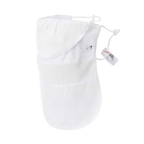 여성 미니 로고 패턴 슬릿 마프