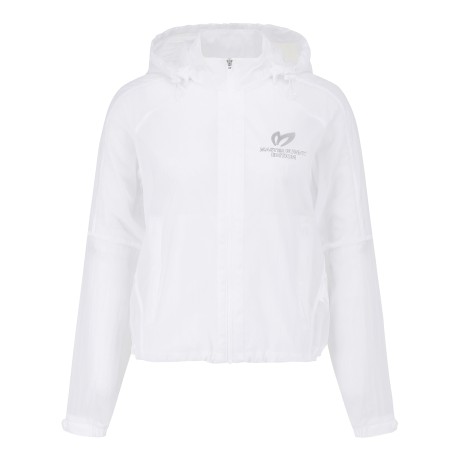 여성 메쉬 블록 라이트 홑겹 바람막이