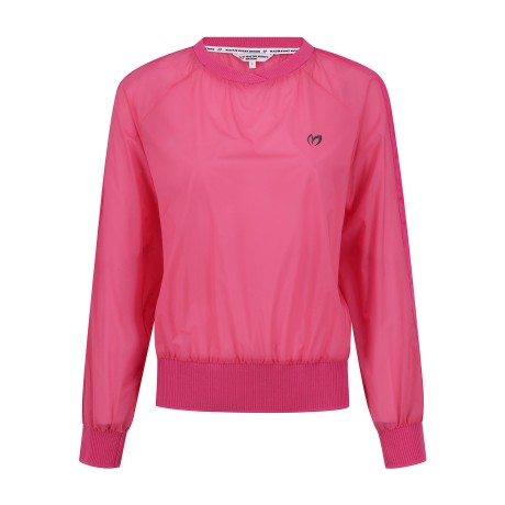 여성 레이어드 시스루 아노락