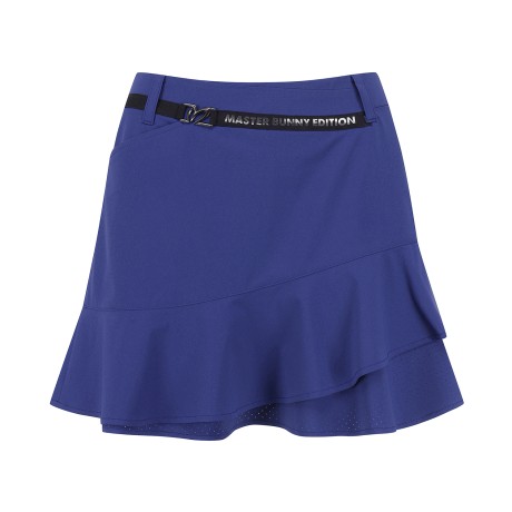 여성 타공 레이어 플라운스 스커트