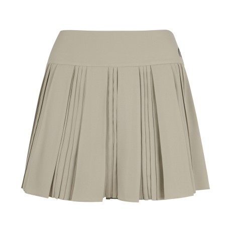 여성 로고 멀티 플리츠 큐롯 스커트