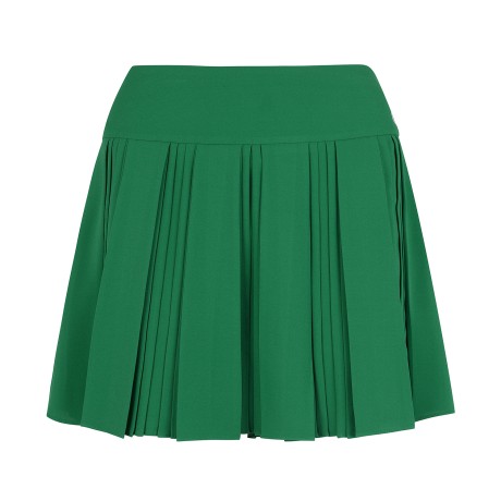 여성 로고 멀티 플리츠 큐롯 스커트