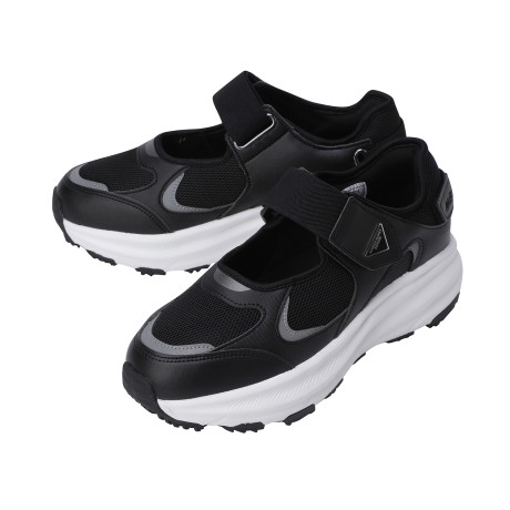 여성 로고 메리 제인 스파이크리스 골프화