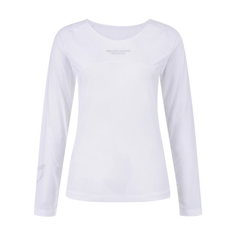 여성 메쉬믹스 냉감 라운드 긴팔 이너티셔츠