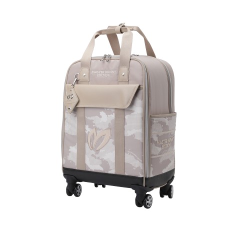 여성 엠보 심볼 스트랩 트롤리백