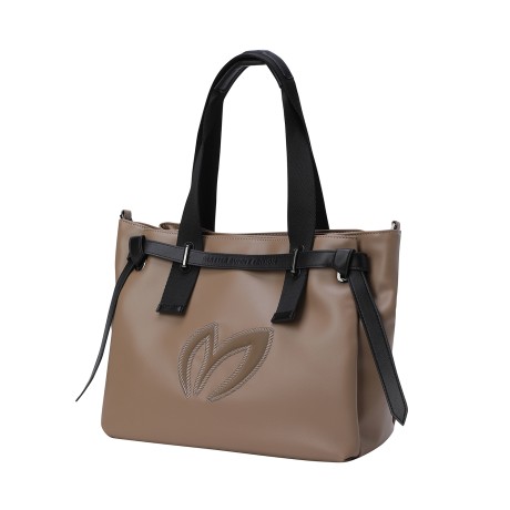 여성 심볼 스트랩 레더 투웨이백