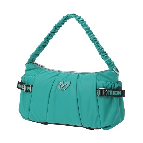 여성 로고 스트링 셔링 핸들 토트백