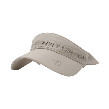 여성 리본 스크런치 탈착 썬바이저