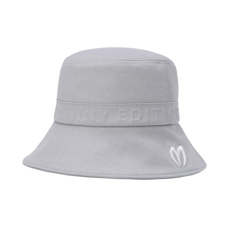 여성 엠보 로고 탈착 스트랩 버킷햇