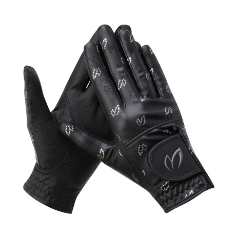 여성 도트 심볼 타공 양손 장갑