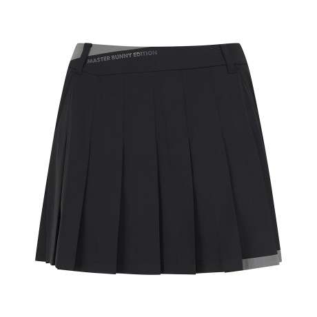 여성 컬러 라인 플리츠 큐롯 스커트