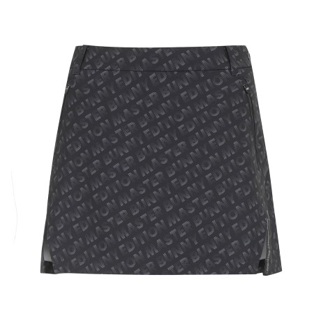 여성 로고 패턴 큐롯 스커트