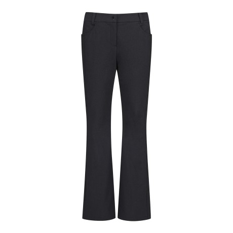 여성 세미부츠컷 사이드 밴딩 팬츠