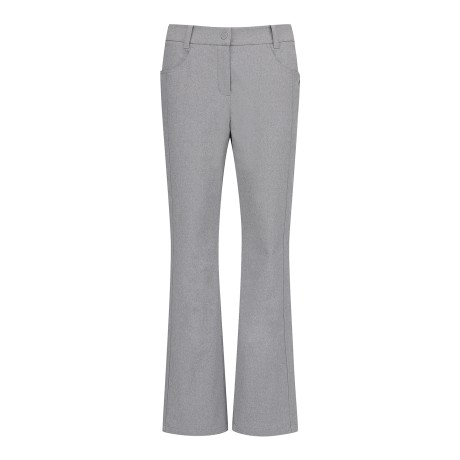 여성 세미부츠컷 사이드 밴딩 팬츠