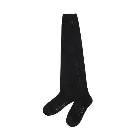 여성 메탈 심볼 부클 믹스 논슬립 니삭스