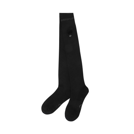 여성 심볼 폼폼이 논슬립 니삭스