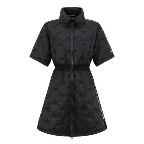 여성 로고 퀼팅 패딩 원피스 & 속바지 SET