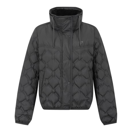 여성 덤블 하이넥 라이트 구스다운 점퍼