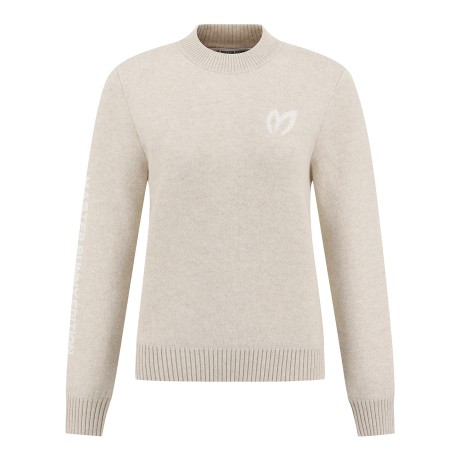 여성 캐시미어 심볼 니트