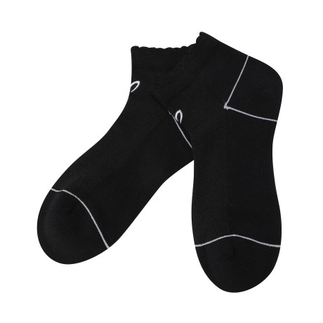 여성 라인 프릴 단목 양말