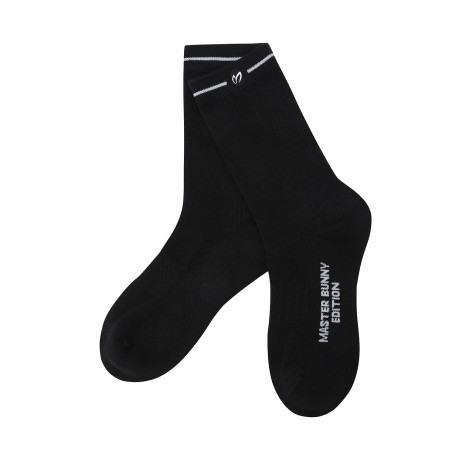 여성 베이직 라인 중목 양말