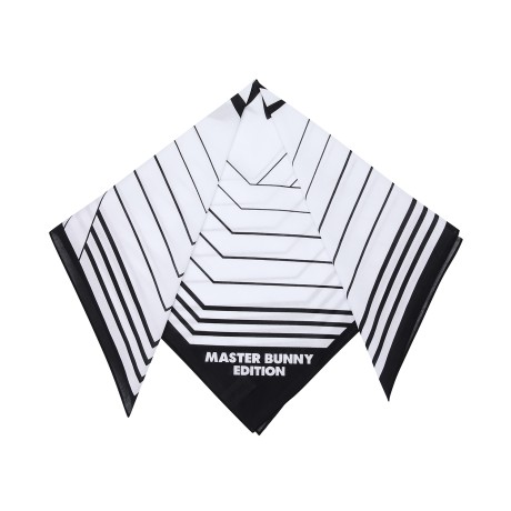 여성 투톤 프린팅 코튼 스카프