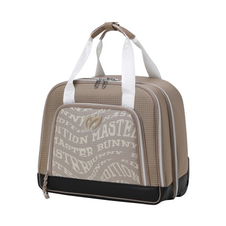 여성 심볼 반투명 포켓 트롤리백