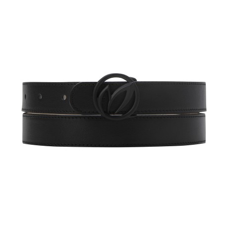 여성 라운드 심볼 리버서블 벨트