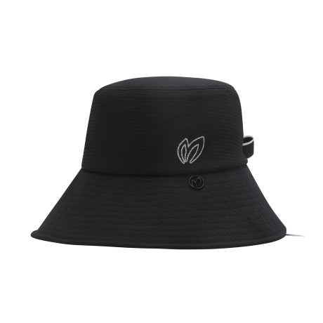 여성 시어서커 글리터 심볼 보닛햇