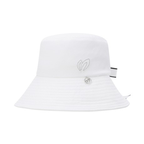 여성 시어서커 글리터 심볼 보닛햇