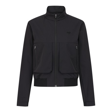 여성 빅 포켓 백 플랩 점퍼