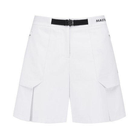 여성 빅포켓 벨티드 하프 팬츠